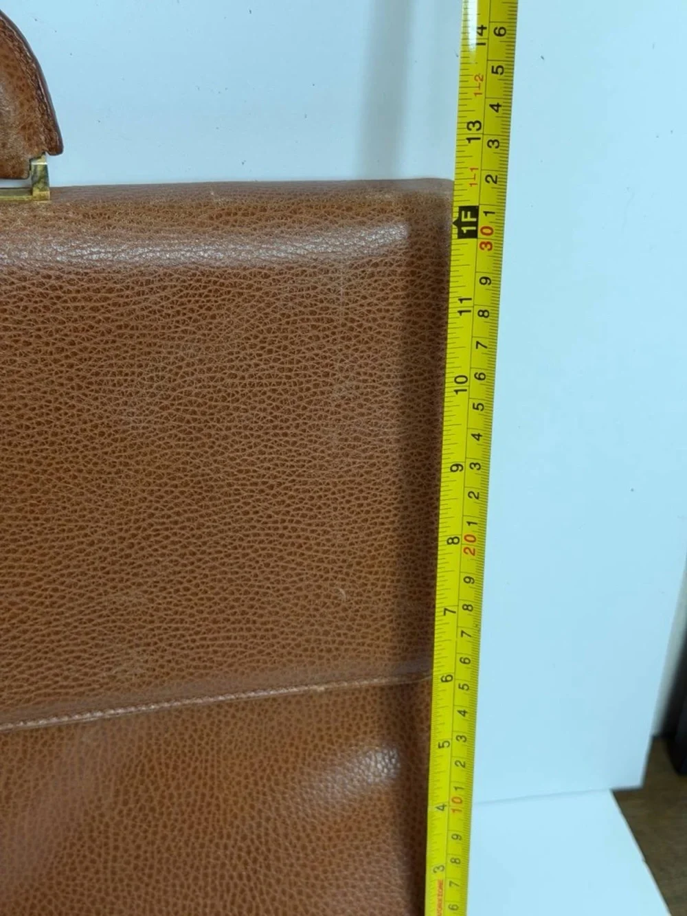 Vintage Tiffany & Co. Brown Leather Briefcase Dial Lock